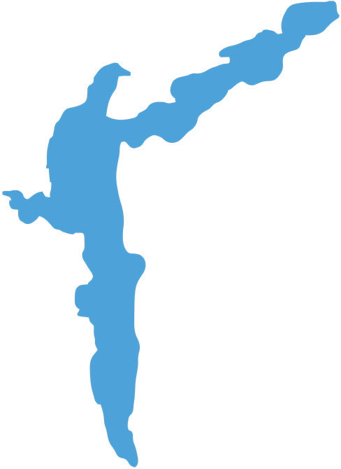 Mapa Jeziora Powidzkiego